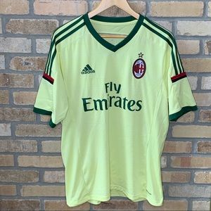 AC Milan climacool soccer jersey Sz L